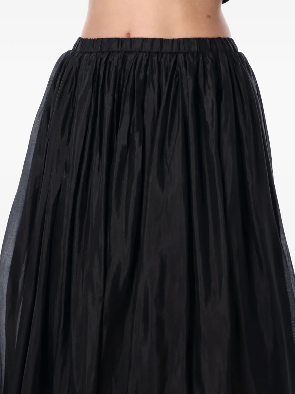  The Garment Gathered Maxi Skirt - Black 