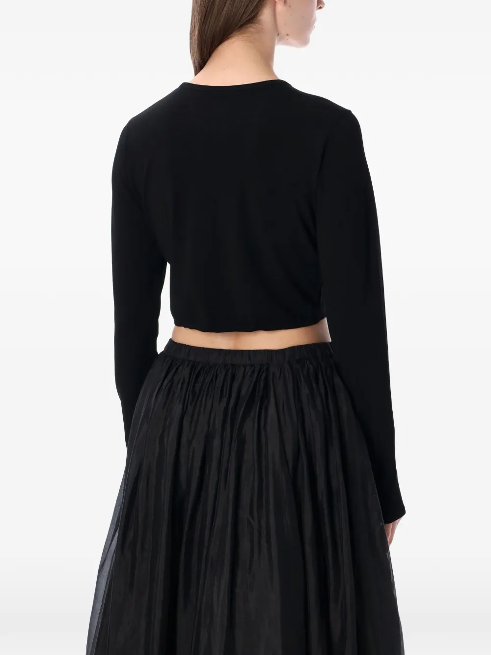 The Garment Madison gedraaide top Zwart