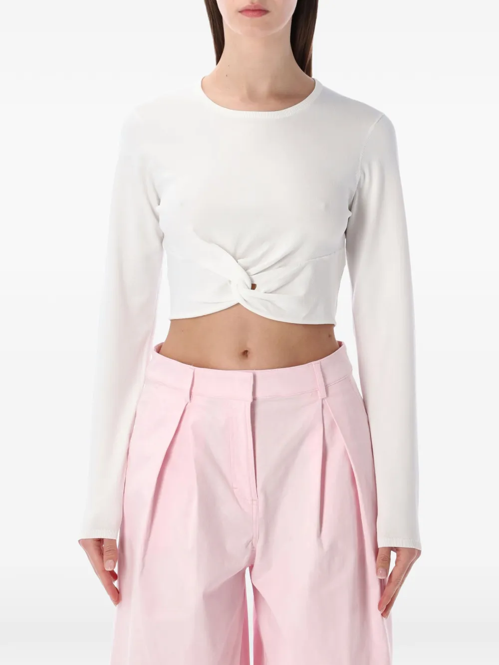 The Garment Madison knotted top - Bianco