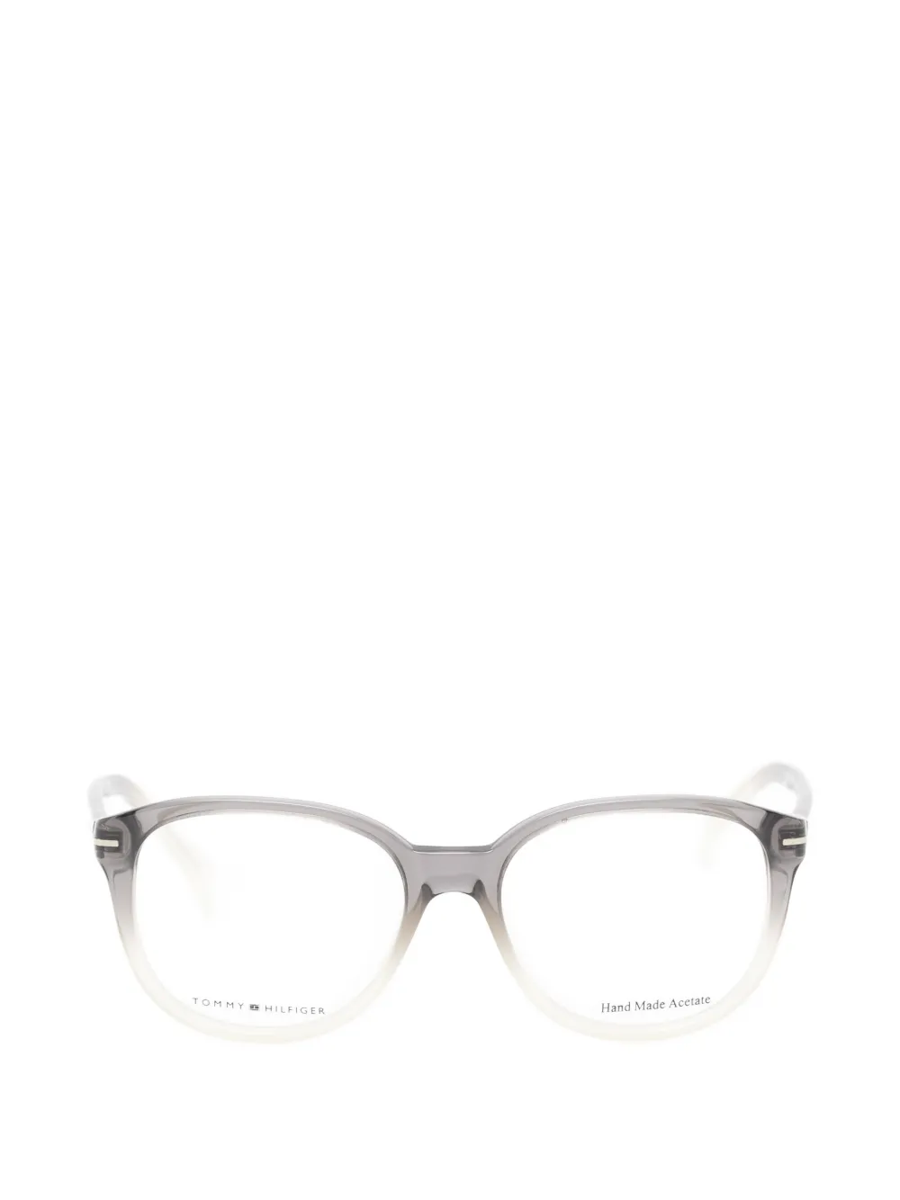 Tommy Hilfiger gradient-effect round-frame glasses - Grau