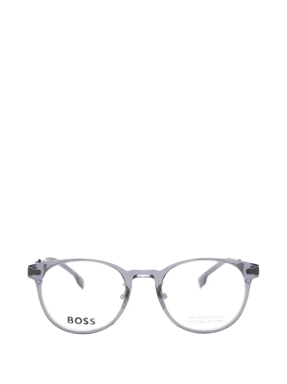 BOSS round-frame glasses - Grau