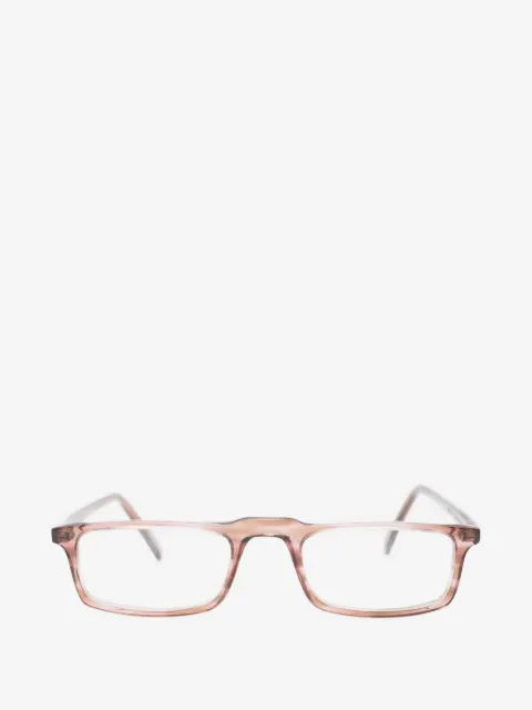 Sociel rectangle-frame glasses