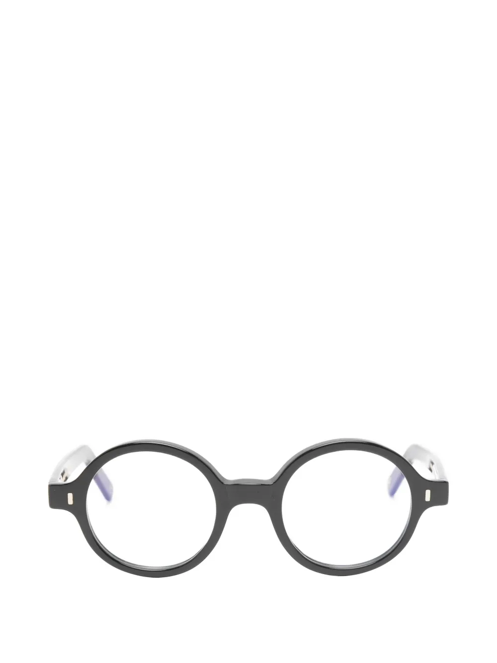 L.G.R Reunion Bold round-frame glasses - Nero