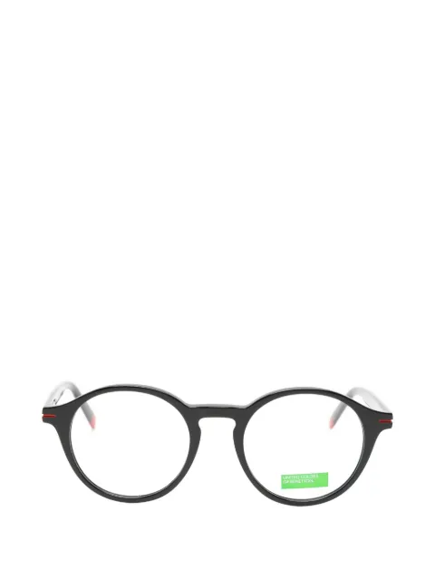 Benetton Teddy round-frame glasses