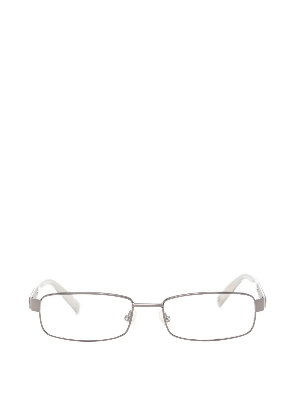 Tommy Hilfiger rectangle-frame glasses - Argento