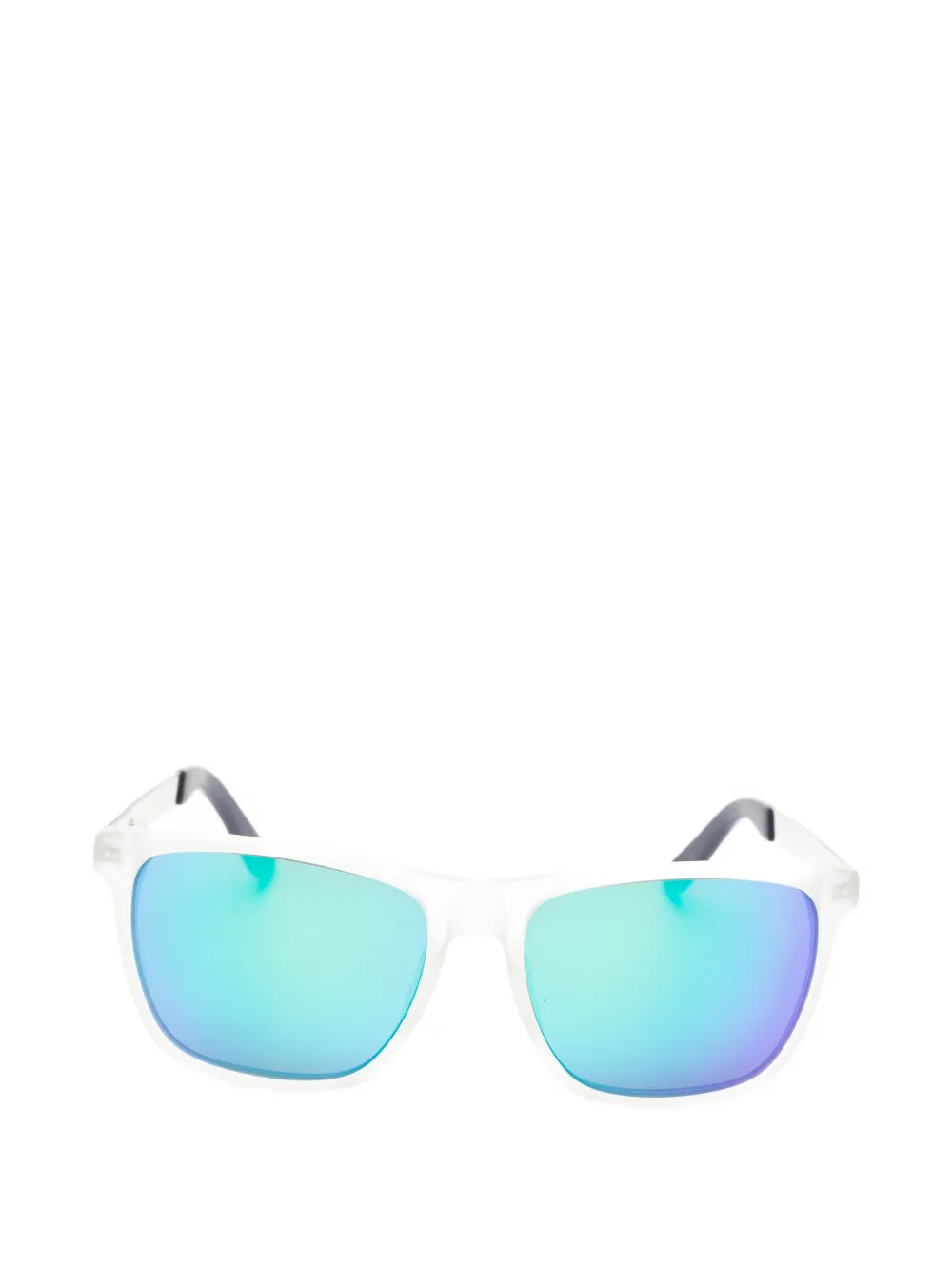 Tommy Hilfiger square-frame mirrored sunglasses - Bianco