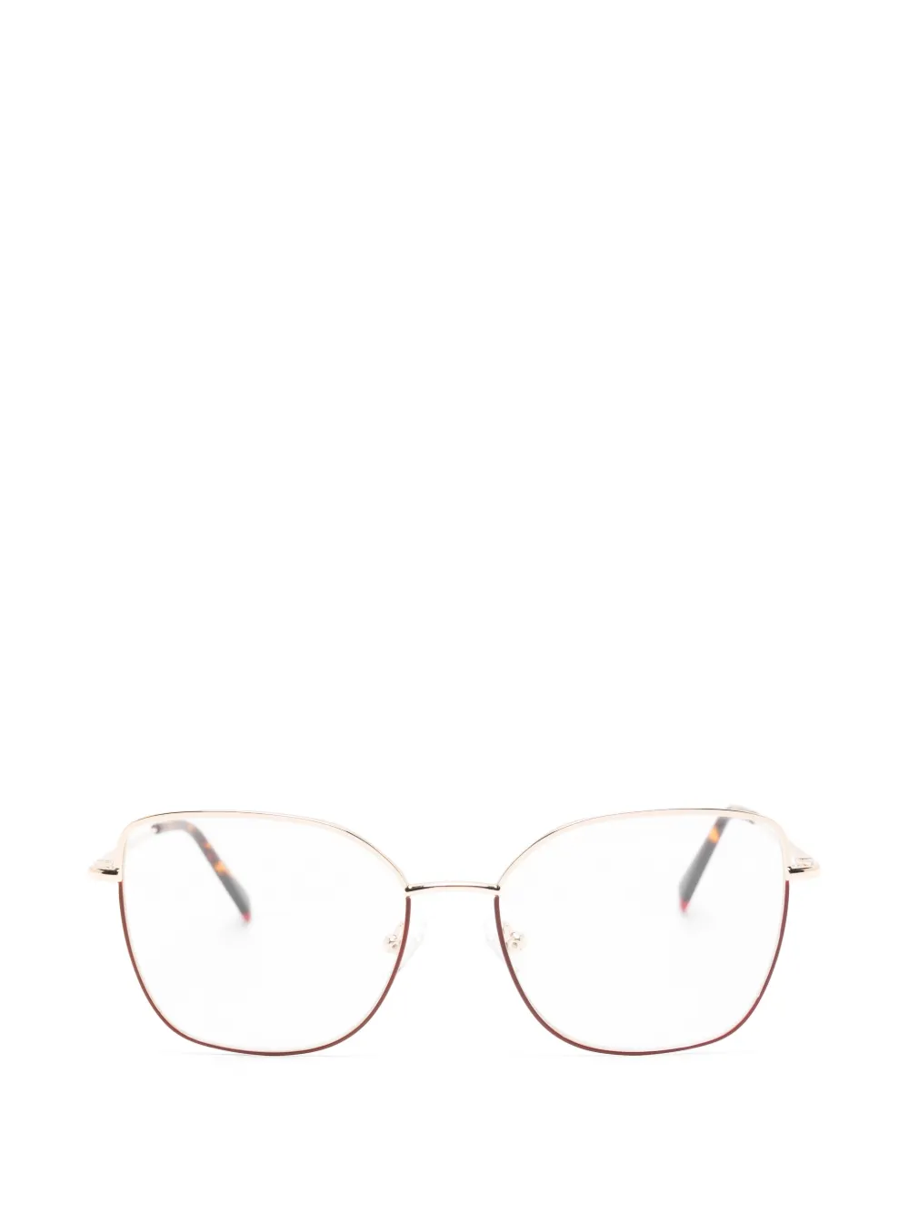 CHARLES STONE geometric-frame glasses - Oro