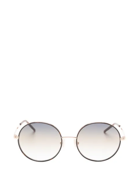 BOSS lentes de sol con armazón redonda