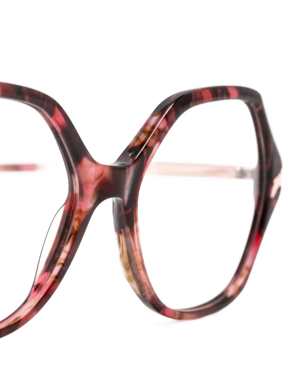 Ted Baker Bril met geometrisch montuur Goud