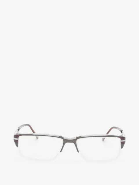 STEPPER EYEWEAR rectangle-frame half-rim glasses