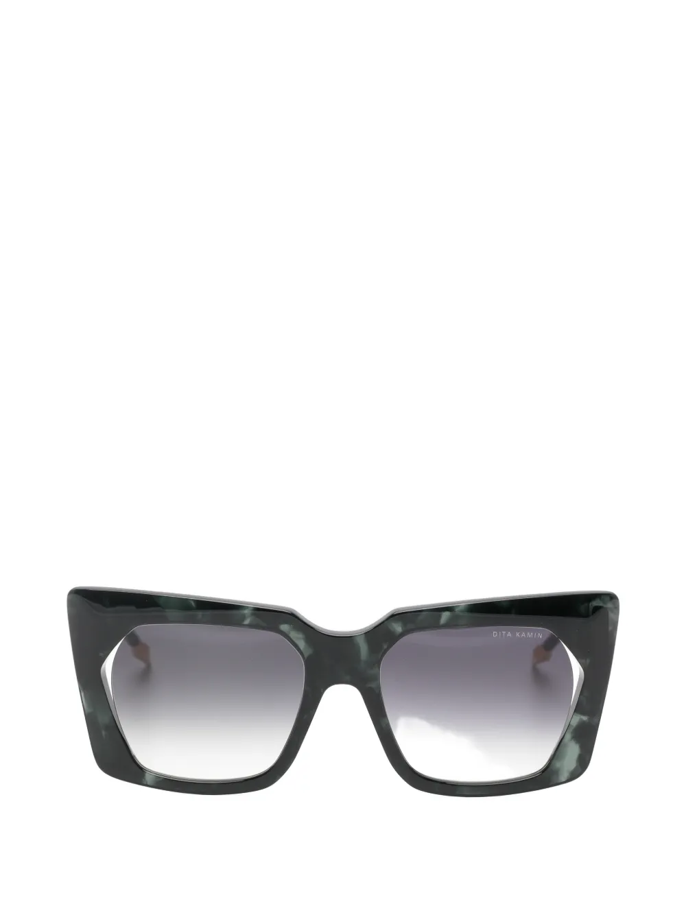 Dita Eyewear Kamin square-frame sunglasses - Grün