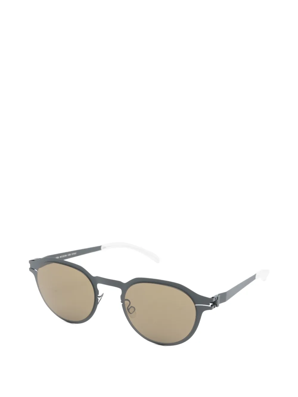 Mykita Leon zonnebril met rond montuur Grijs