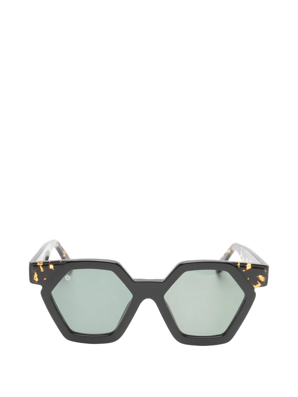 KYme Christie geometric-frame sunglasses - Schwarz