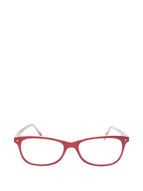 Sociel rectangle-frame glasses