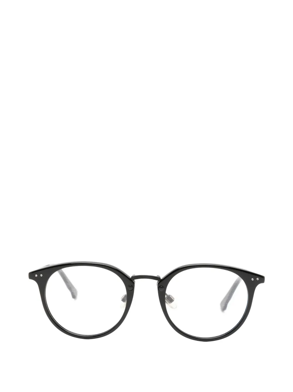 Swarovski Eyewear crystal-embellished round-frame glasses - Nero