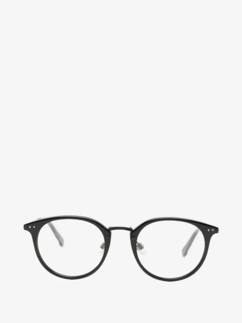 Swarovski Eyewear crystal-embellished round-frame glasses