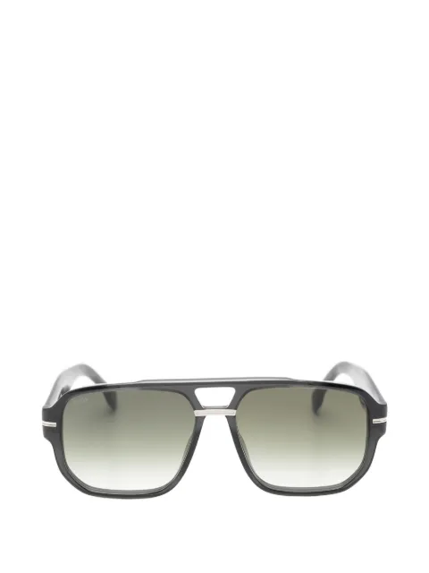 BOSS 파일럿 프레임 더블 브리지 선글라스