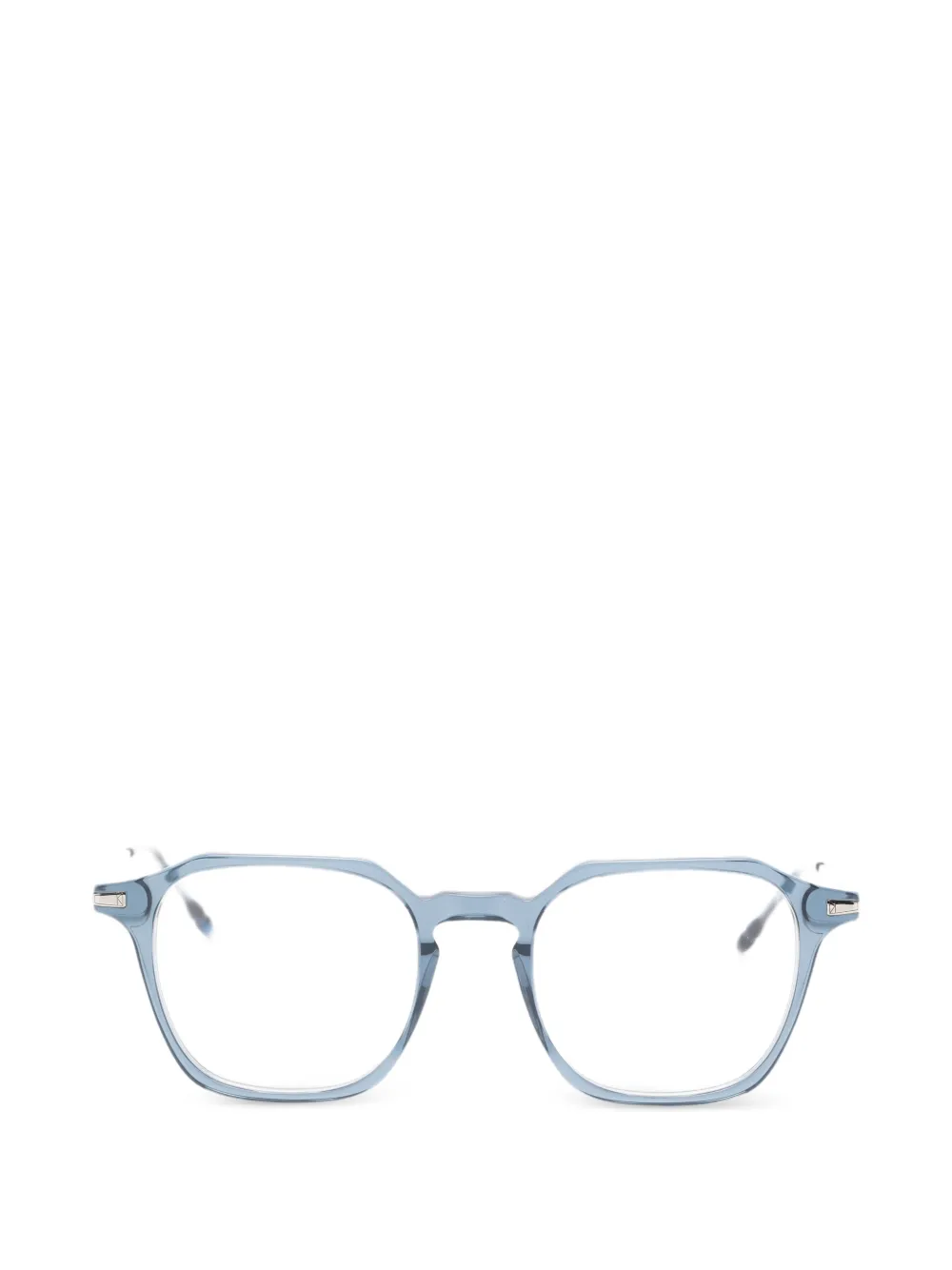 KYme Dimitri geometric-frame glasses - Blu