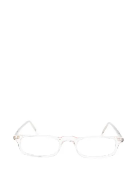 Sociel rectangle-frame glasses