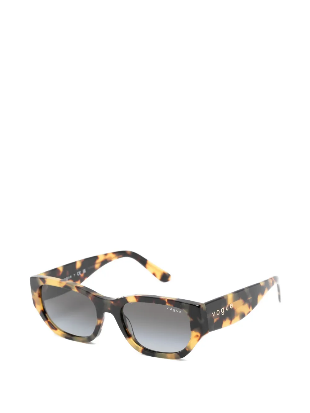 Vogue Eyewear Zonnebril met schildpadschild-effect Bruin