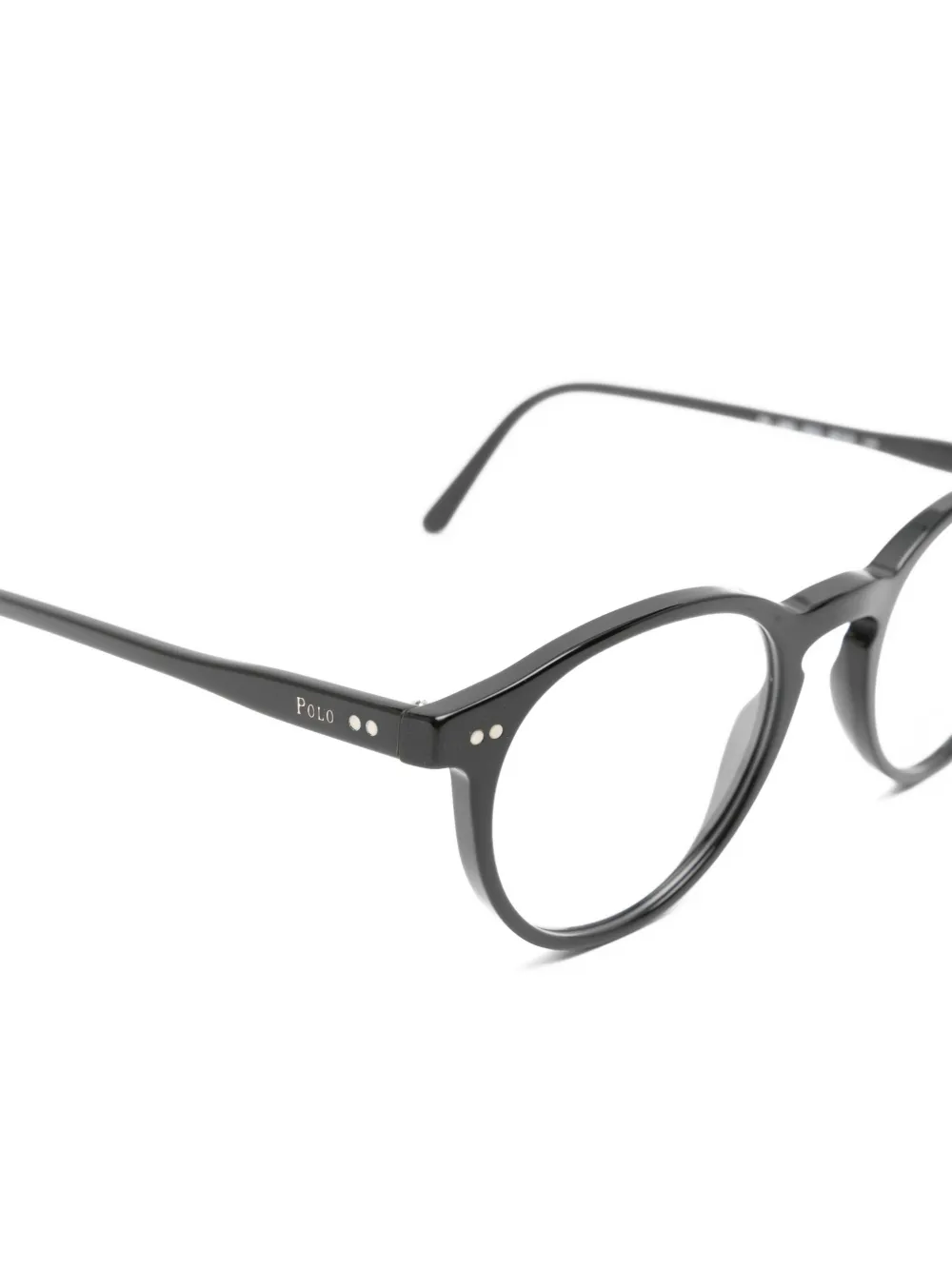 POLO RALPH LAUREN EYEWEAR Bril met rond montuur Zwart