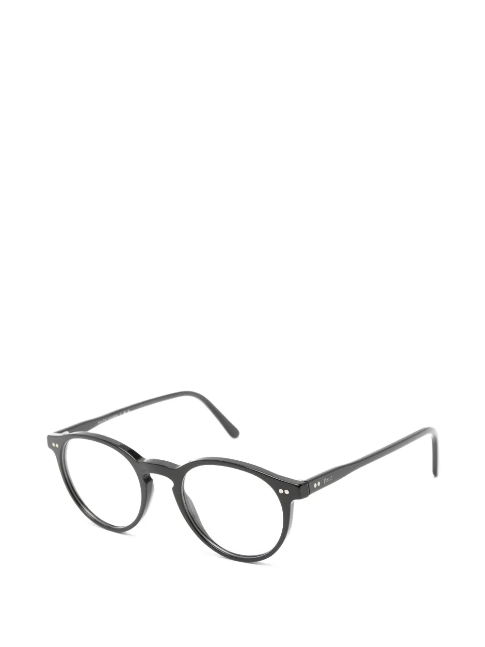 POLO RALPH LAUREN EYEWEAR Bril met rond montuur Zwart