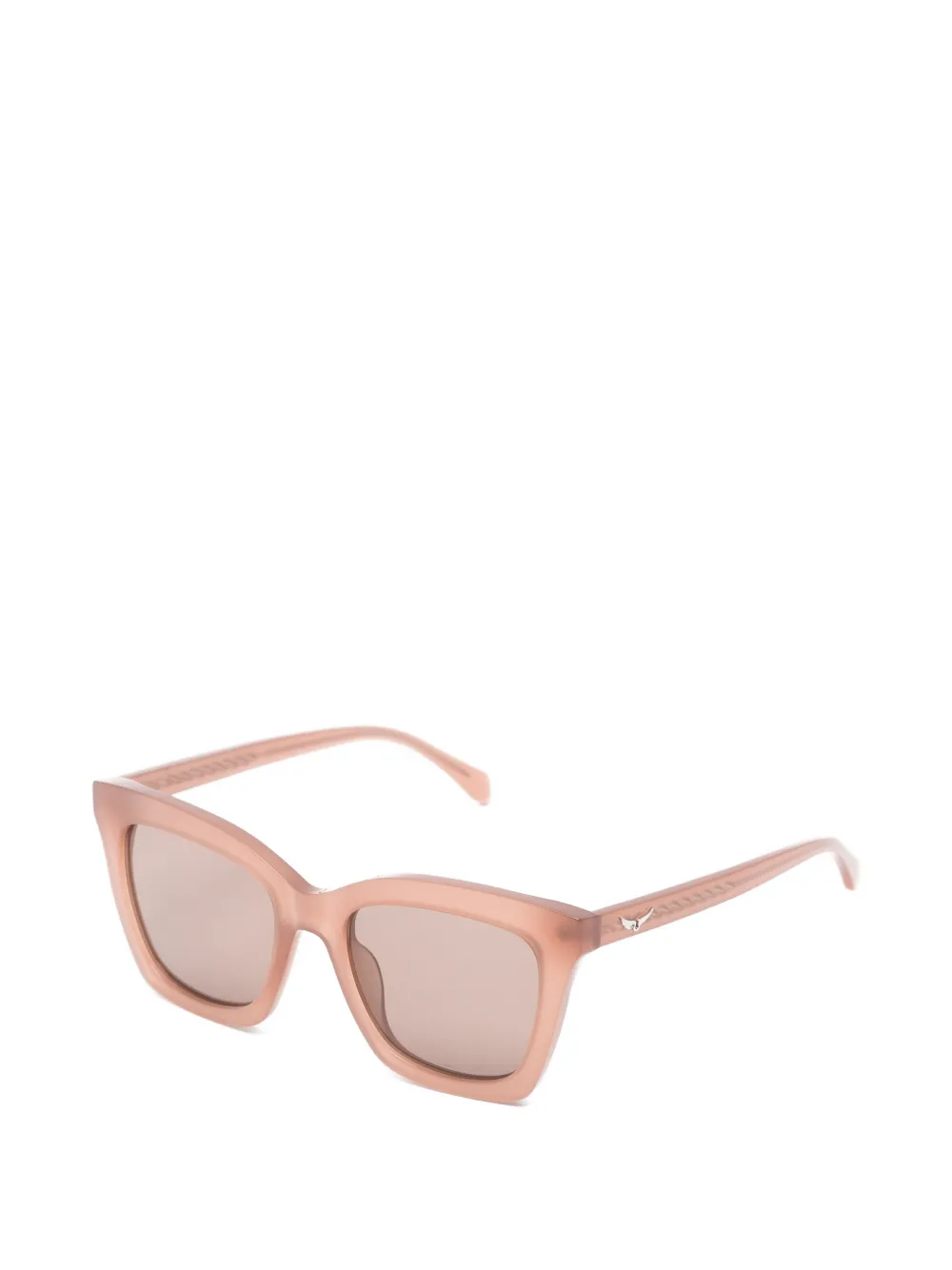 Zadig&Voltaire Zonnebril met vierkant montuur Bruin