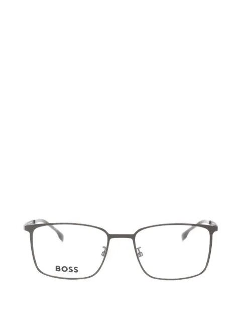 BOSS square-frame glasses