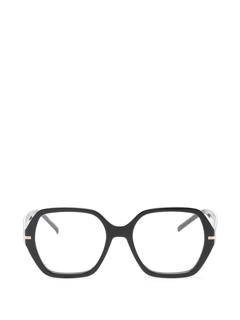 BOSS geometric-frame glasses - Nero