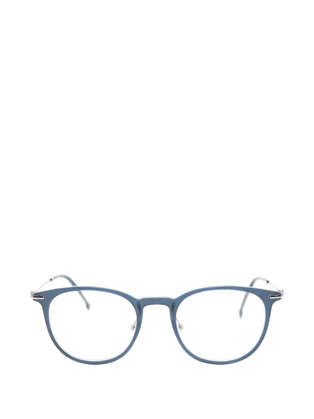 BOSS round-frame glasses - Blau