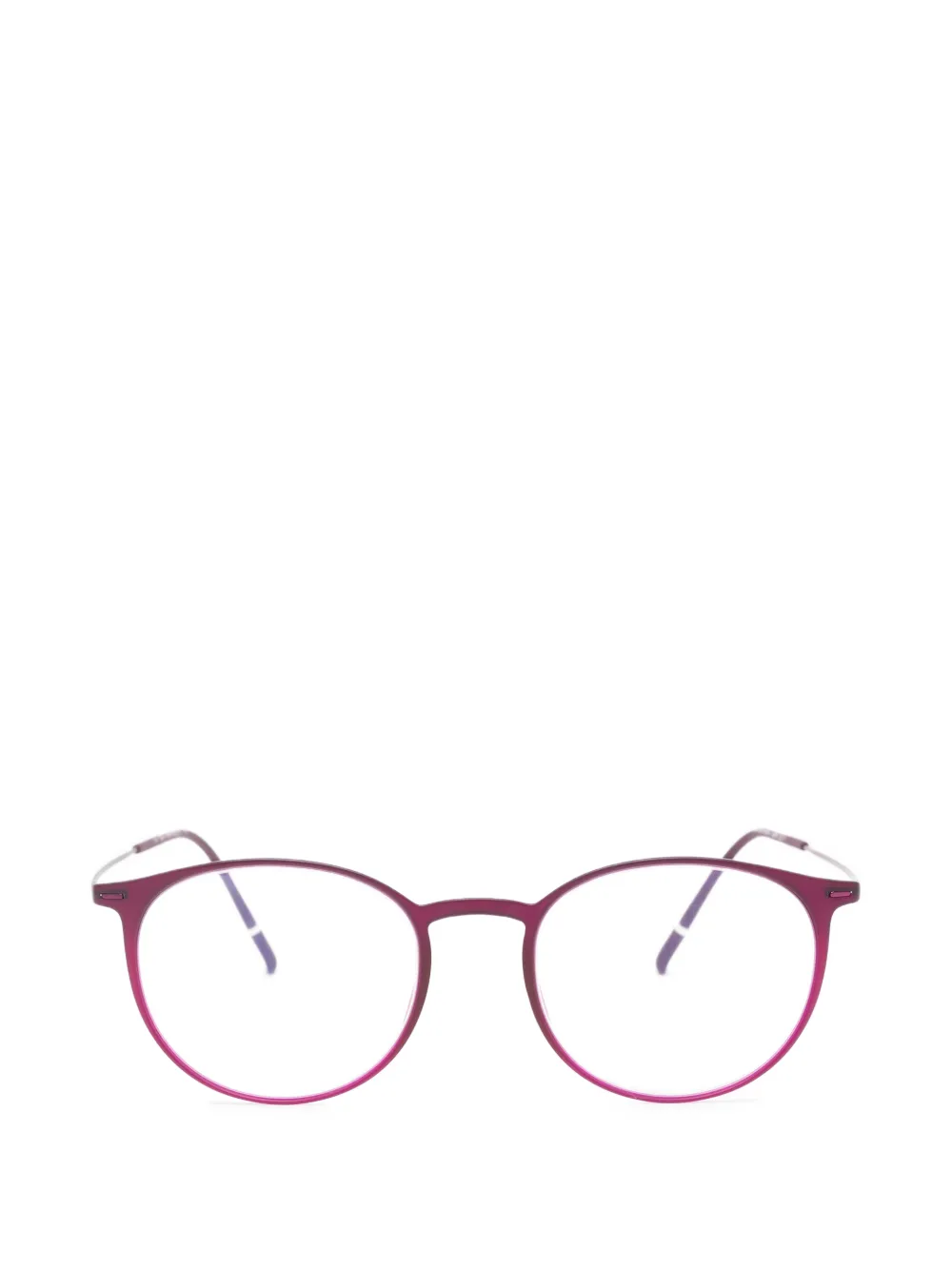 Silhouette round-frame glasses - Violett