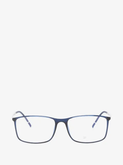 Silhouette rectangle-frame glasses