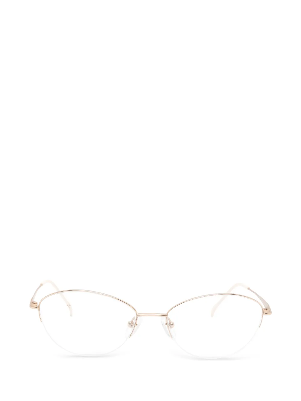 STEPPER EYEWEAR lunettes de vue à monture papillon sans cerclage - Or