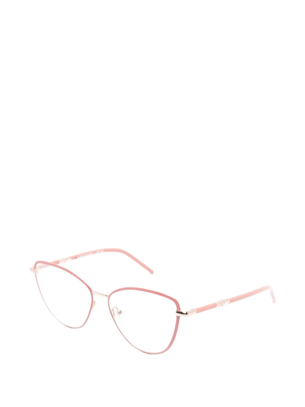 Longchamp Bril met cat-eye montuur Roze