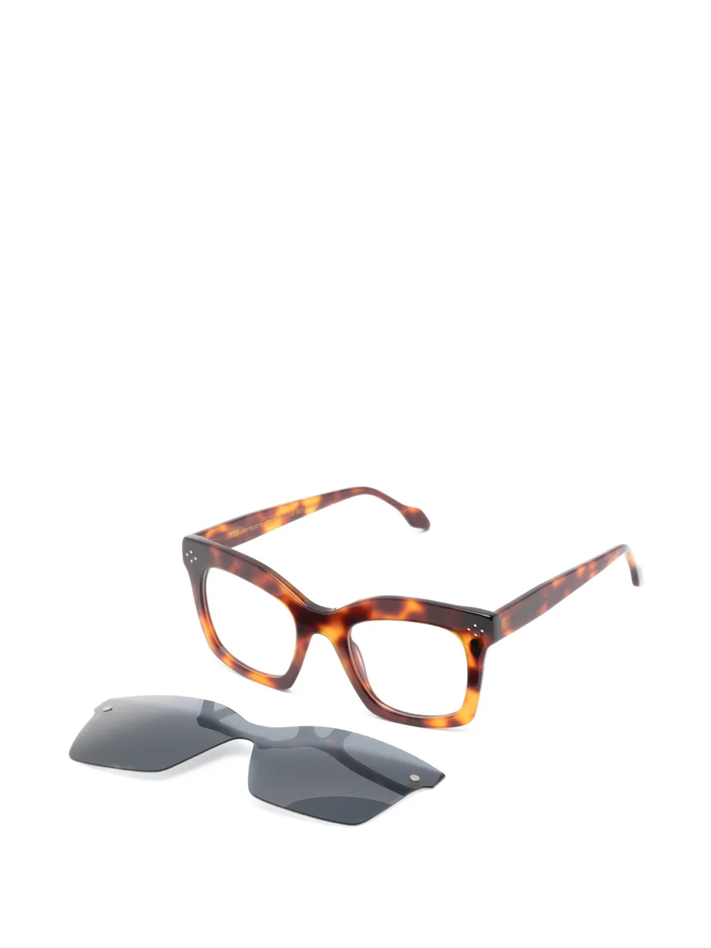  Philosopheyes Gafas Con Efecto De Carey - Marrón 