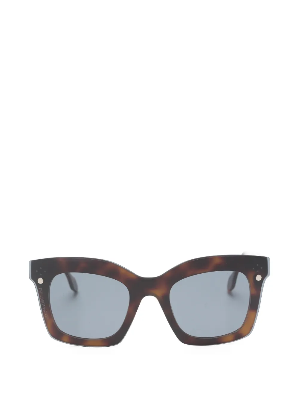PHILOSOPHEYES tortoiseshell-effect glasses - Marrone
