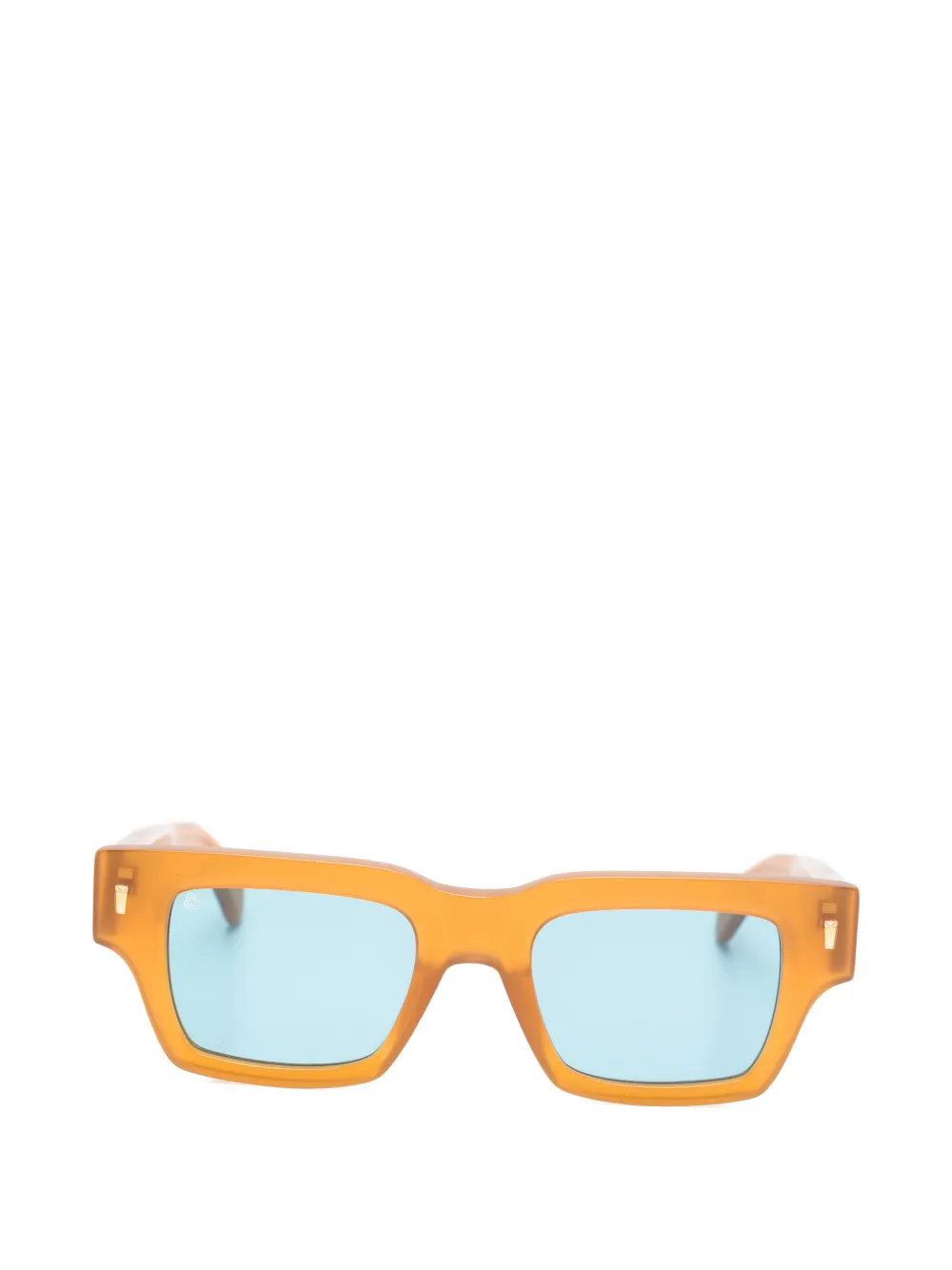 KYme Boxy square-frame sunglasses - Marrone