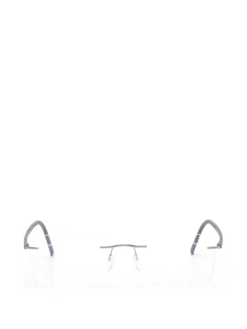 Silhouette rimless rectangle glasses