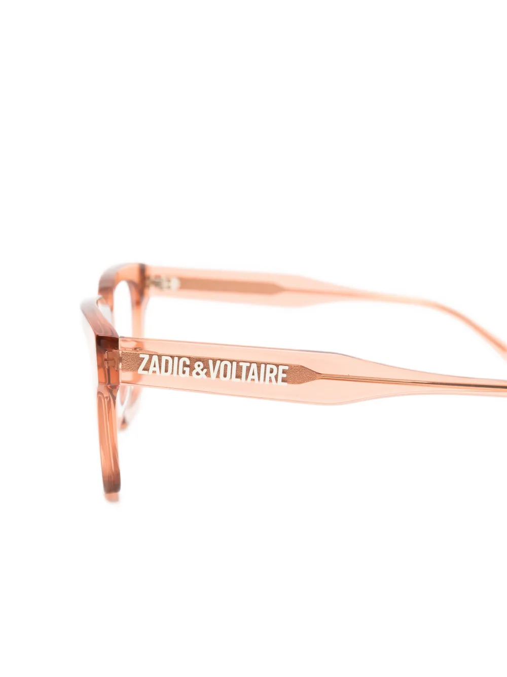 Zadig&Voltaire Bril met vierkant montuur Bruin
