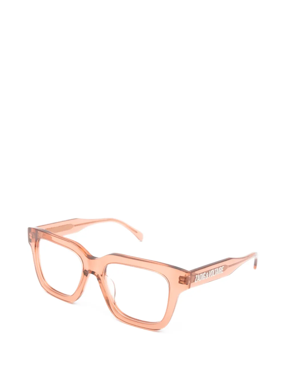 Zadig&Voltaire Bril met vierkant montuur Bruin