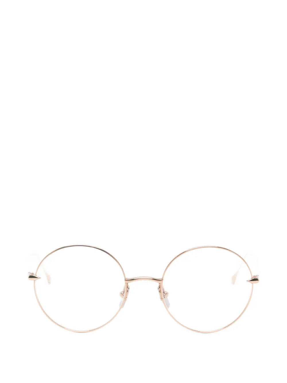 Dita Eyewear Believer Round-frame Glasses In Gold