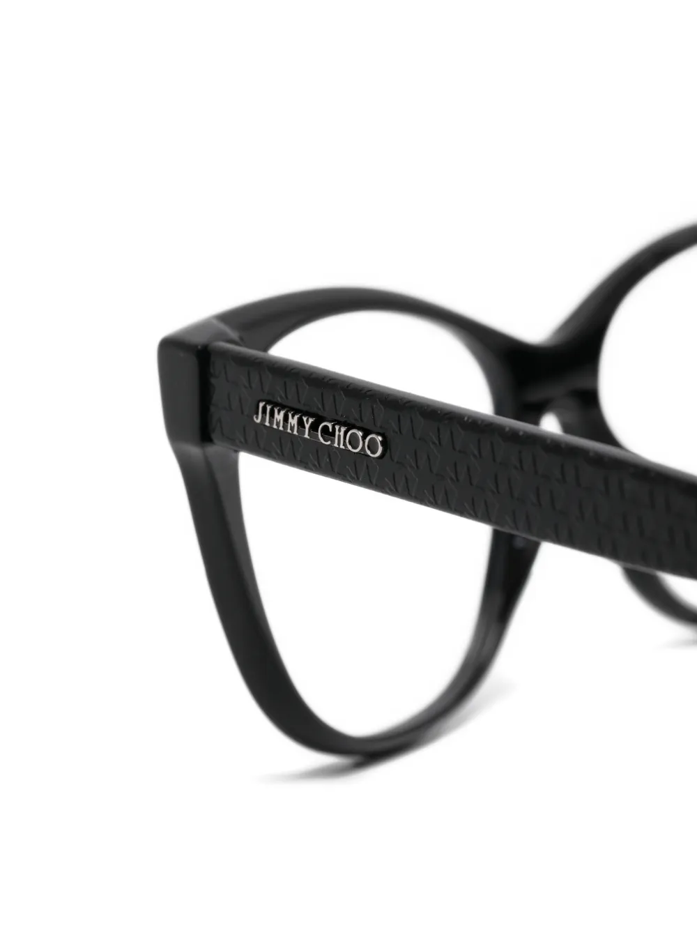 Jimmy Choo Eyewear Bril met cat-eye montuur Zwart