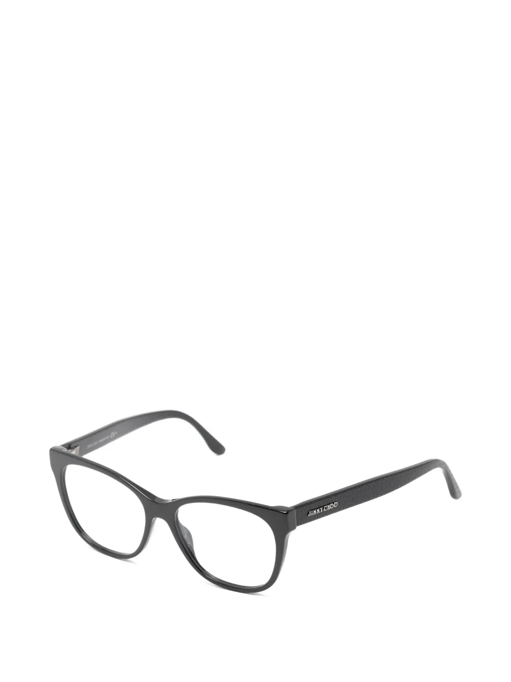 Jimmy Choo Eyewear Bril met cat-eye montuur Zwart