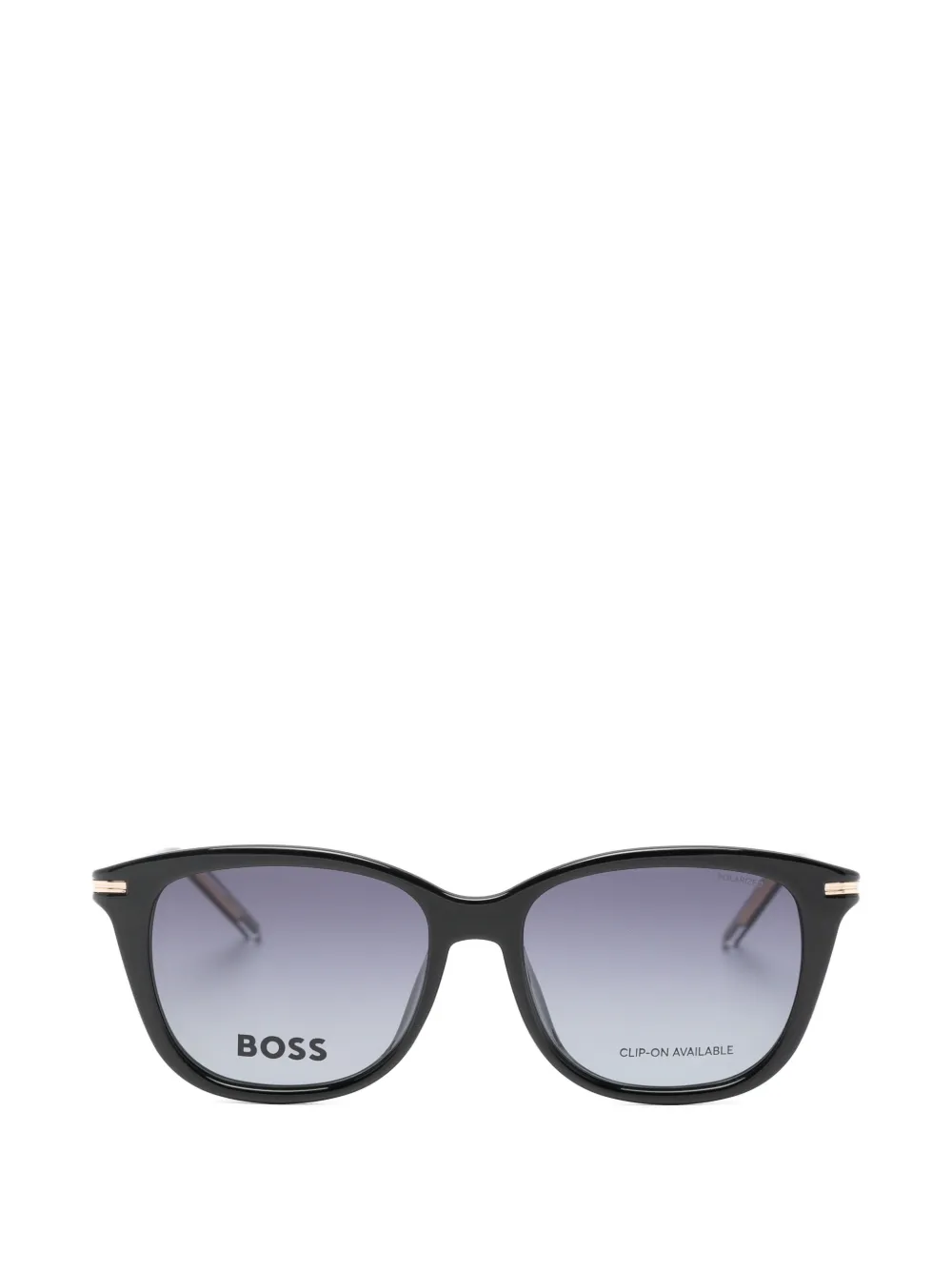 BOSS square-frame glasses - Schwarz