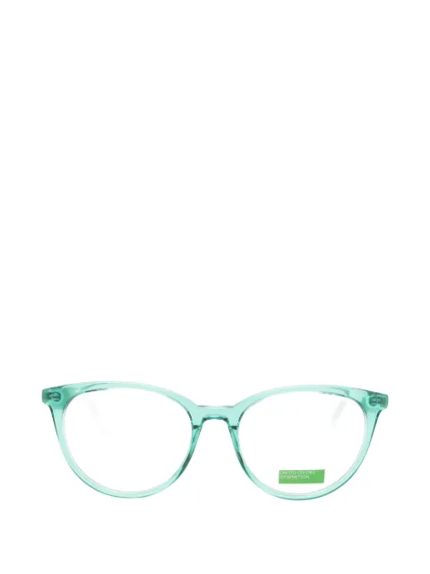 Benetton round-frame glasses