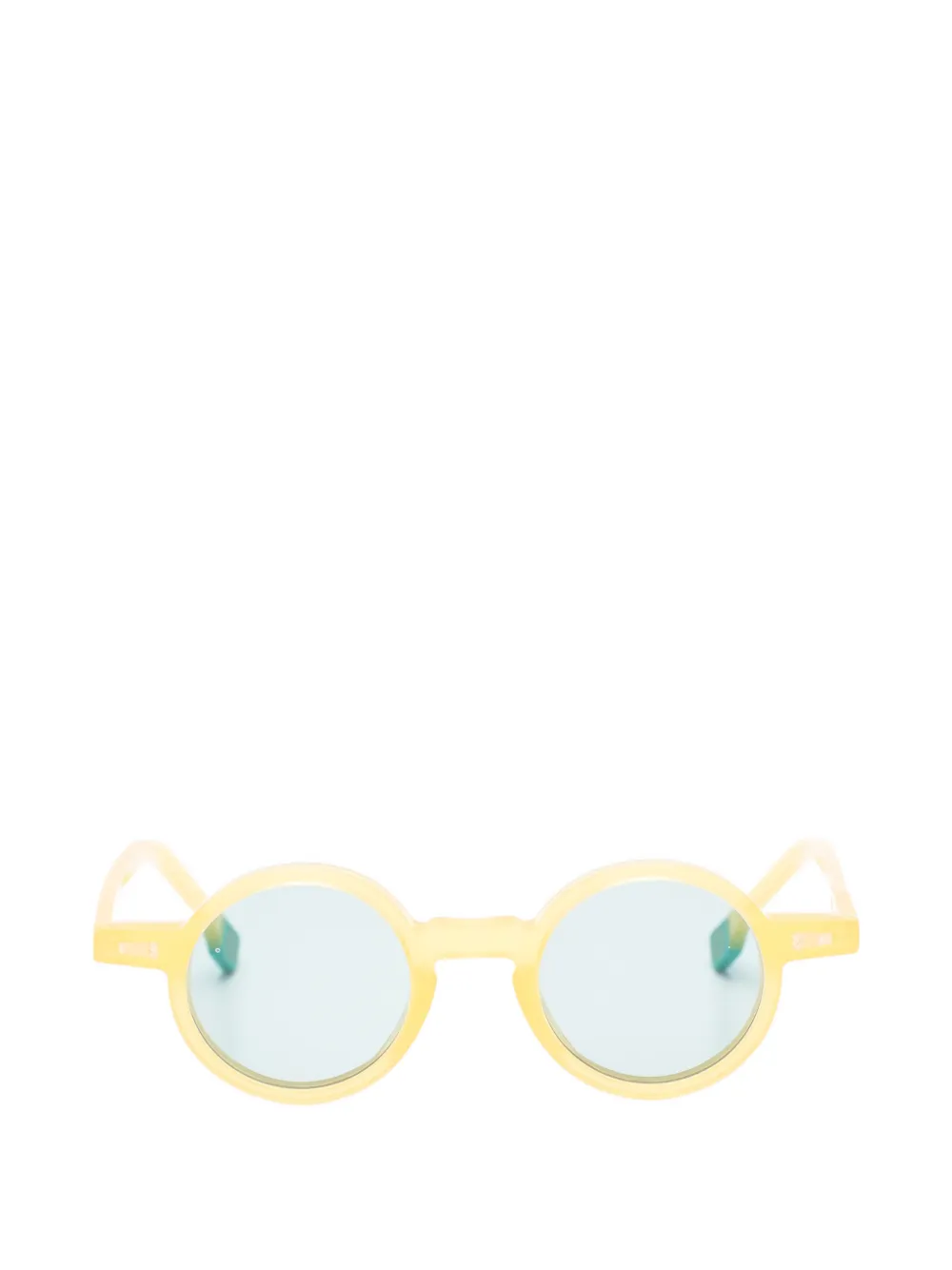 KYme Lupe round-frame sunglasses - Giallo
