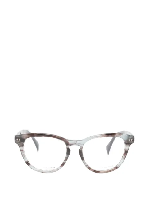 Tommy Hilfiger marbled-effect glasses