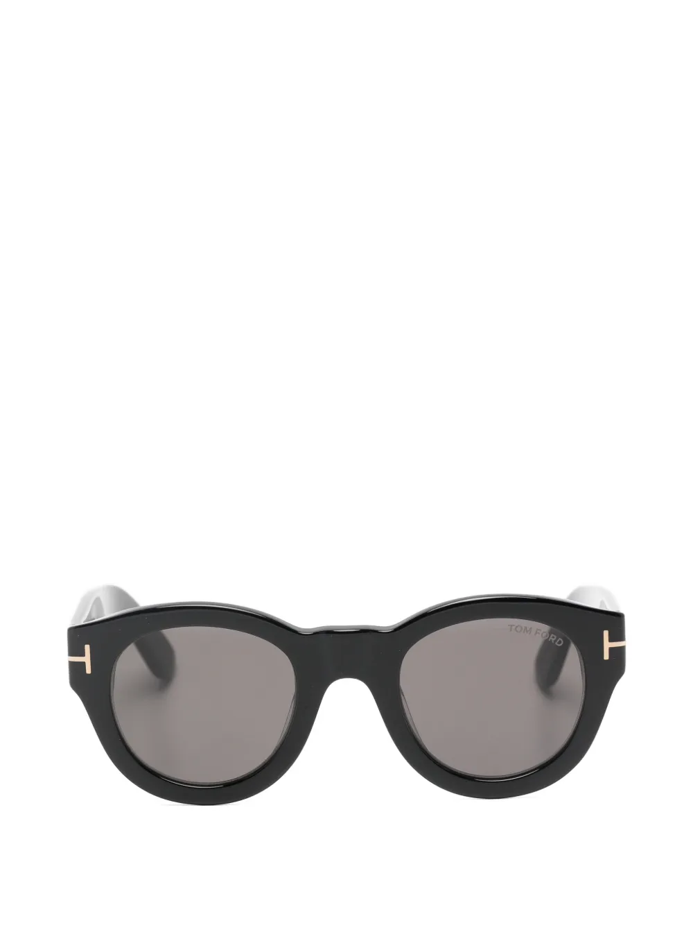 TOM FORD Eyewear Lucinda T-logo round-frame sunglasses - Nero