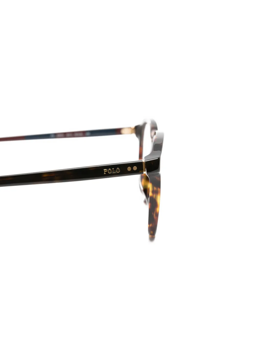 POLO RALPH LAUREN EYEWEAR Bril met vierkant montuur Bruin