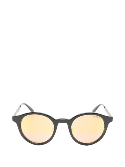 Carrera round-frame mirrored sunglasses